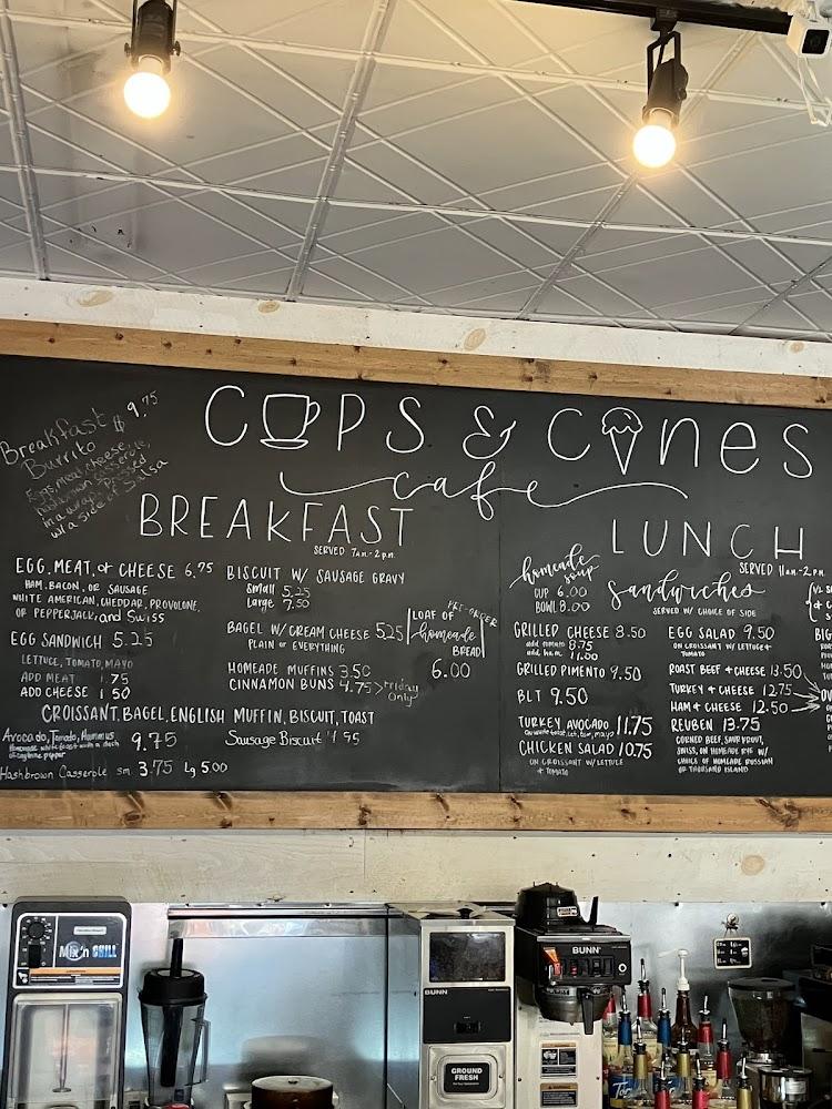 Cups & Cones Caf Menu image 4